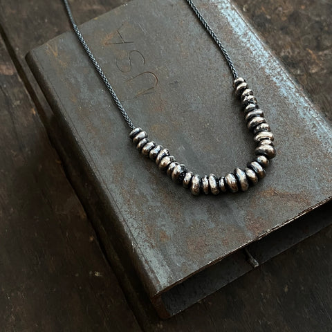 Lunar Pebble Semi-Necklace