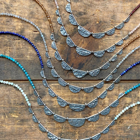 Lunar Semi-Collar Necklace