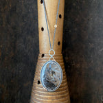 Lunar Balance Pendant with Stick Agate