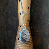 Lunar Balance Pendant with Stick Agate